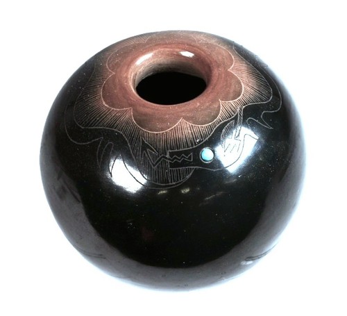 San ildefonso seed jar - san,