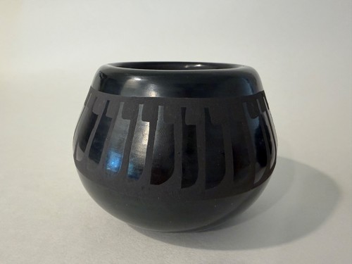 San ildefonso pueblo blackware - san,